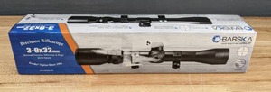 lot 28 image: NEW Barska Precision Riflescope 3-9x32 mm - Black X
