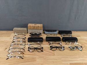 lot 35A image: (16) NEW Glasses with Display Glasses includes Elle, Costa, Esprit, TLG, Aristar, and More L