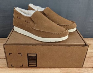 lot 52A image: NEW Sperry Womens Size 9 Top-Sider Moc-Sider Suede Slip On Shoes - Tan N