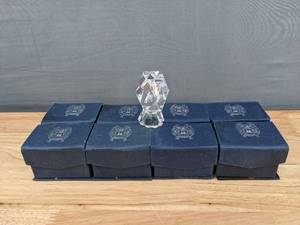 lot 108 image: (8) Crystal Bottle Stoppers K