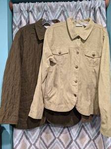 lot 474 image: Two Cute Womens Jackets Size Large P