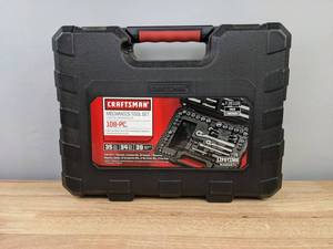 lot 63A image: Craftsman 108-Pc Mechanics Tool Set  Z
