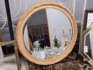 lot 884 image: Framed Wall Mirror 36