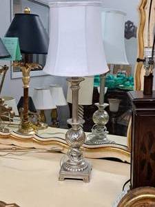 lot 894 image: Table Lamp with Lamp Shade