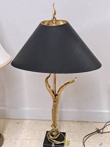 lot 898 image: Table Lamp with Lamp Shade