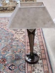 lot 904 image: Table Lamp with Lamp Shade