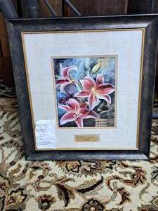 lot 928 image: Art - Walks In Beauty by Meng , FramedDouble Matte