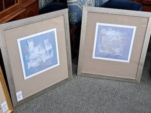 lot 932 image: Lot of (2) Art - Signature Well , FramedSingle Matte