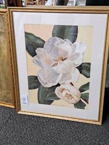 lot 941 image: Art - Floral by W. Fuches v. Schwaizbeck Signed , Framed