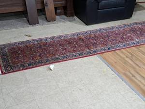lot 1605 image: Carpet Runner 190-12x31-12