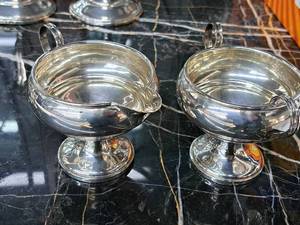lot 569 image: Lot of (2) Sterling Silver Dishes