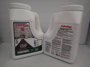 SALT ICE & WINTER IS HERE  Be Prepared  SafeStep 6300 Enviro-Blend Eco Platinum Series Ice Melter