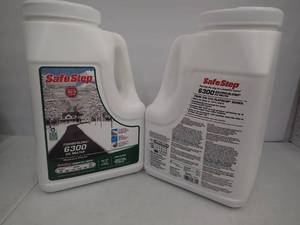 SALT ICE & WINTER IS HERE  Be Prepared  SafeStep 6300 Enviro-Blend Eco Platinum Series Ice Melter