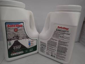 SALT ICE & WINTER IS HERE  Be Prepared  SafeStep 6300 Enviro-Blend Eco Platinum Series Ice Melter
