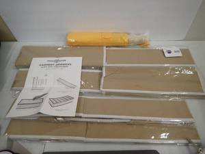 4 Garment Drawer Organizers & Full Size Umbrella  Fun Color