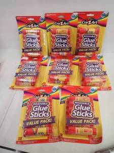 Glue Sticks  96 - Cra Z Art Washable Glue Sticks Crafts  Great Classroom Donation