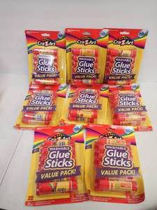 Glue Sticks  96 - Cra Z Art Washable Glue Sticks Crafts  Great Classroom Donation