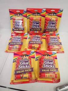 Glue Sticks  96 - Cra Z Art Washable Glue Sticks Crafts  Great Classroom Donation