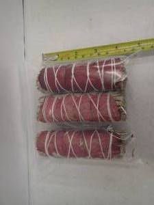 Rose Sage - 3 Spiritual White Sage Sticks