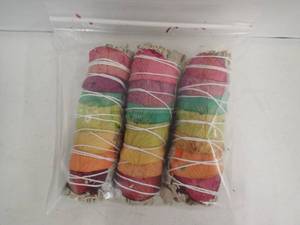 Chakra Sage Sticks - 4  - 3 per package