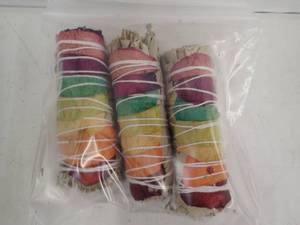 Chakra Sage Sticks - 4  - 3 per package
