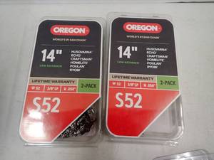 Oregon CHAIN SAW Chain Replacement S52 -2 Pack  (4 total)