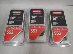 Oregon CHAIN SAW Chain Replacement S53 - 4 ea