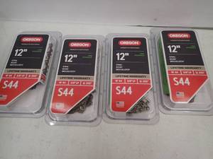 Oregon CHAIN SAW Chain Replacement S44 - 4 ea