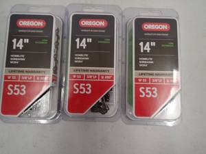 Oregon CHAIN SAW Chain Replacement S53 - 3 ea
