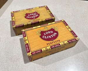 lot 1021 image: Lord Clinton Cigar Boxes