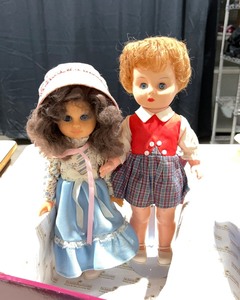 lot 1064 image: Vintage Dolls (set of 2)
