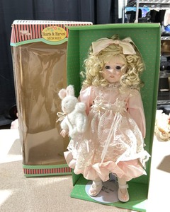 lot 1075 image: Hearts and Harvest Memories Porcelain Doll