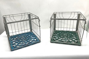 lot 356 image: Vintage Milk Crates