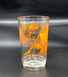 lot 389 image: Davy Crockett Glass