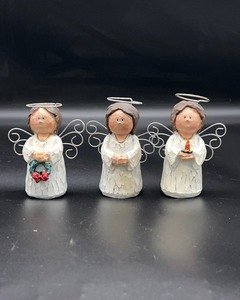 lot 373 image: Holiday Angel Trio