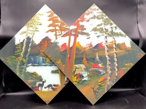 lot 382 image: Painted Glass