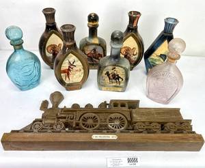 lot 240 image: Jim Beam Collectible Bottles