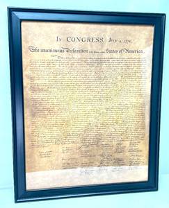 lot 247 image: Declaration of Independence Art