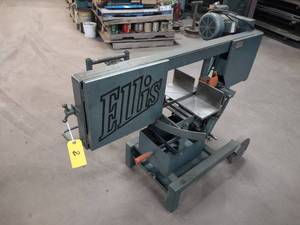 Ellis Metal Cutting Bandsaw, Model ...