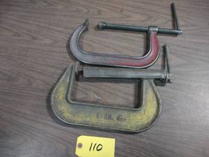 (2) 9 C-Clamps...
