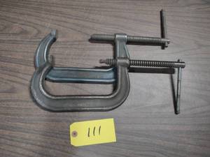 (2) 8 C-Clamps...
