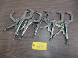 (5) 11R Vise Grips...