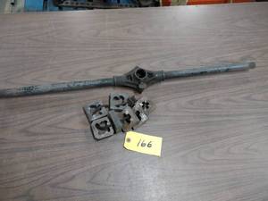 Crane Pipe Threader with Dies...