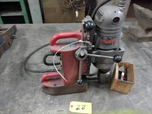 Milwaukee 1 14 Magnetic Drill, 3...
