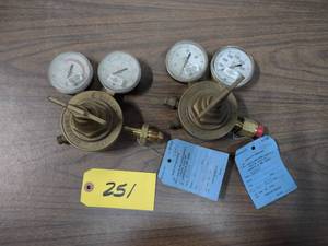 Victor Oxy & Acetylene Gauges, Rebu...