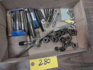 Assorted Taps & Dies...