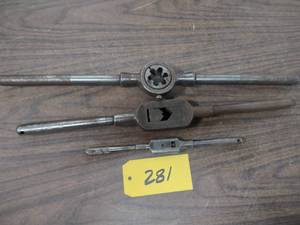 (3) Tap & Die Handles...