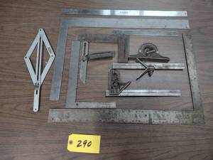 Assorted Squares, Rulers, & Misc....