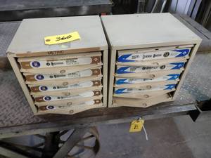 (2) Parts Cabinets with Contents...