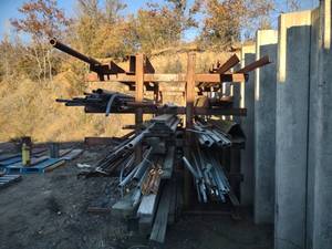 Stock Rack with Contents, 195x98...